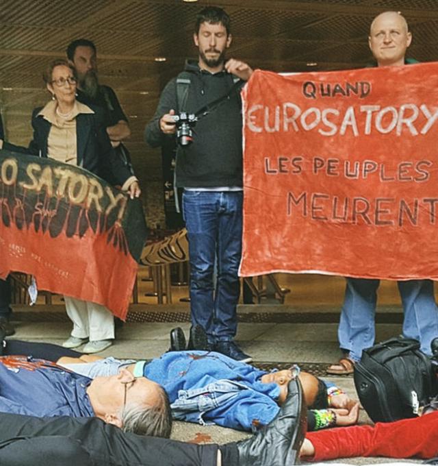 actie aan Eurosatory